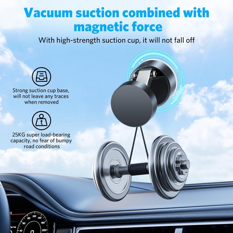 Magnetic Phone Holder Stand, Adjustable & Foldable