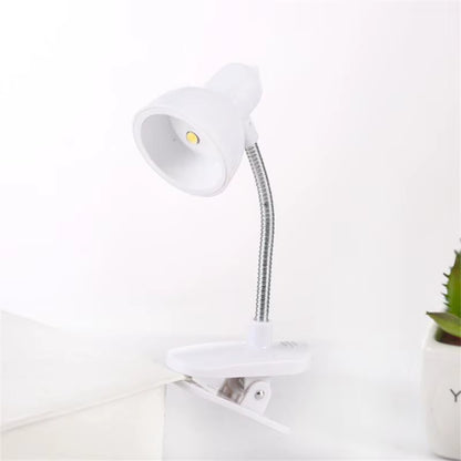 Cute Mini Lamp to Read Book Eye Protection Rotatable Reading Lamp with Clamp Reading Lights for Books Desk Table Bedroom