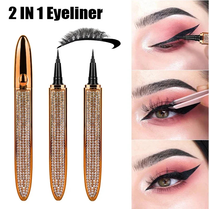 2 in 1 Self Adhesive  Long Lasting No Glue 