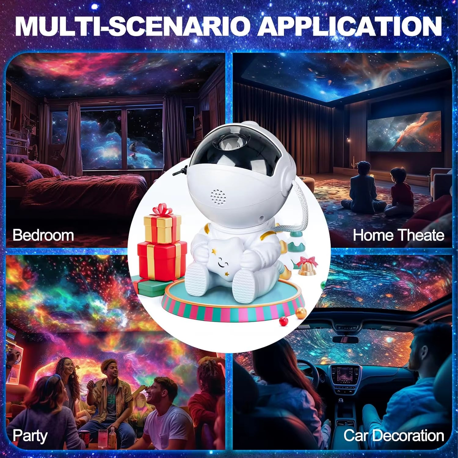 Astronaut Starry Sky Projector 