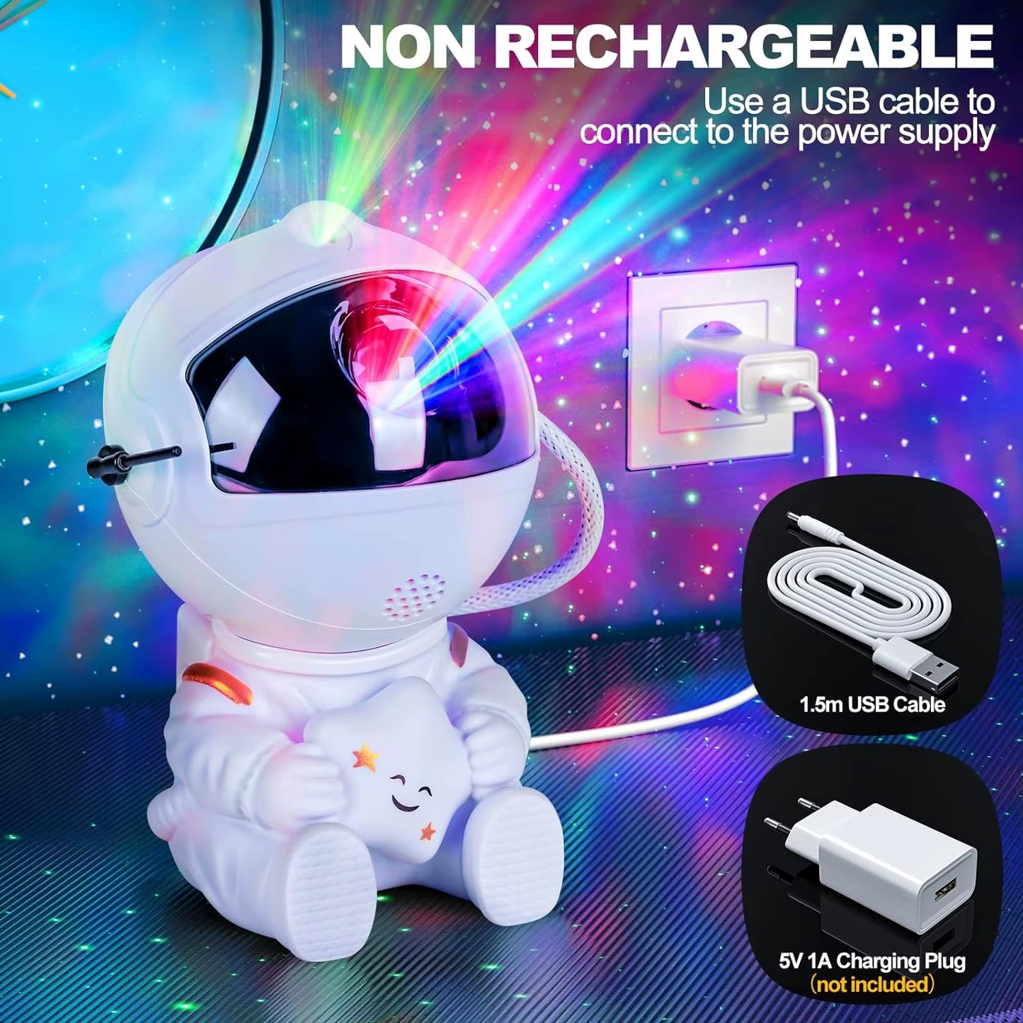 Astronaut Starry Sky Projector 