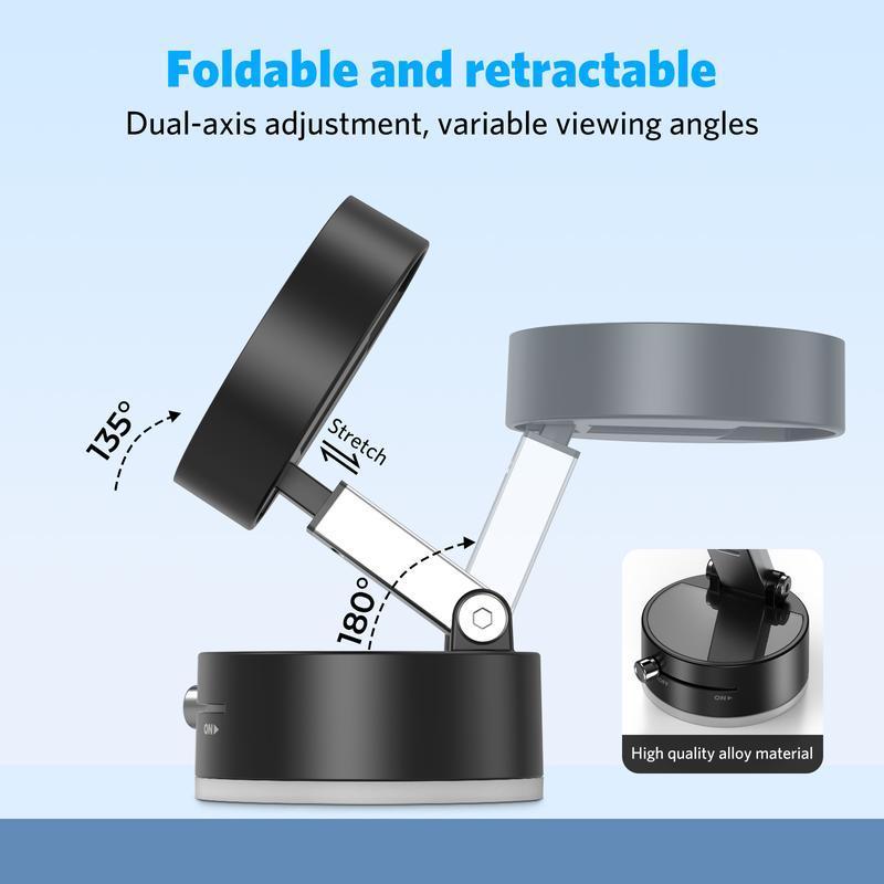 Magnetic Phone Holder Stand, Adjustable & Foldable