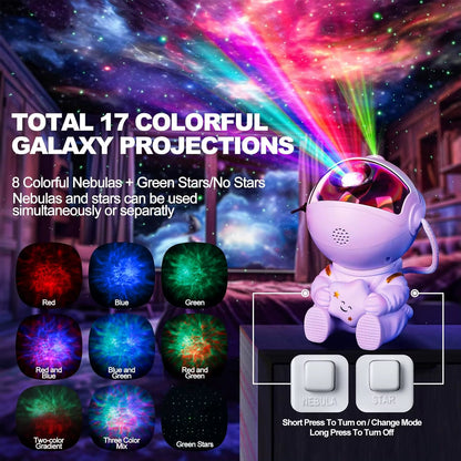 Astronaut Starry Sky Projector 